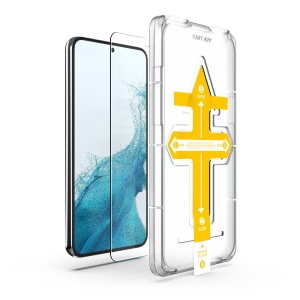 Set 2 folii sticla securizata cu sistem de montare usor si rapid Flippy compatibila cu Apple iPhone 12 Pro Max Transparent - Img 2
