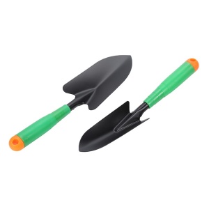 Set 4 Unelte de Gradina Flippy, pentru Plantare Prelucrare Sol si Ingrijire Plante, Material PVC si cardboard, 31.5 x 8.5 cm, verde - Img 5