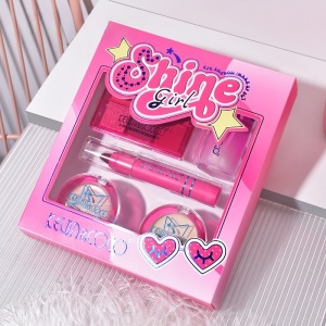 Set 5 Produse de Machiaj, KEVIN & COCO, Shine Girl, 18 x 15.8 x 3.5 cm - Img 2