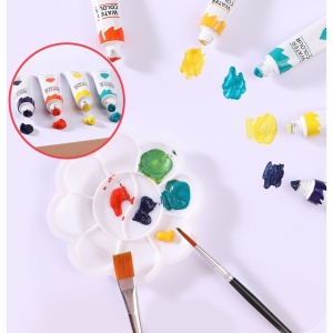Set 53 Piese pentru Desen si Pictura, Flippy, Tip Servieta, Model Unicorni, 30 x 24 x 5.4 cm, Multicolor - Img 6