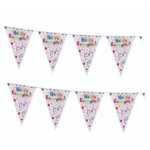 Set 9 Accesorii pentru Masa, Petrecere, Flippy, Model Happy Everyday, 78 buc, Multicolor - Img 4