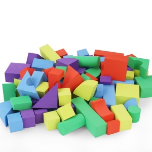 Set Blocuri de Constructie din Spuma EVA, Flippy, 29 de Piese, Interactive, 24.5x16x3.7 cm, Multicolor - Img 7