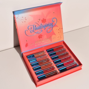 Set de Buze, KEVIN & COCO, Caramel Pie, 12 Lip Gloss-uri, 24 x 18.5 x 3.4 cm, Multicolor - Img 3