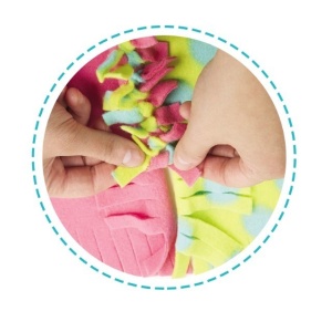 Set de creatie DIY Flippy, patura pentru tesut si tricotat, multicolor - Img 4