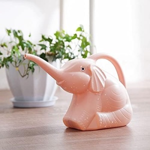 Stropitoare pentru Copii, Flippy, in forma de Elefant, 1500 mL, pentru Udat Plante, 19.5x17x11.8 cm, Roz - Img 2