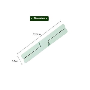 Suport pliabil din silicon pentru vase fierbinti Flippy, portabil, usor de depozitat, rezistent la temperaturi foarte ridicate, 14.5 x 7.5 x 1.6 cm, antialunecare, verde - Img 2