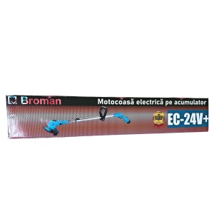 Trimmer (motocoasa electrica ) BROMAN , 2 acumulatori 24 V, 8 accesorii incluse - Img 2