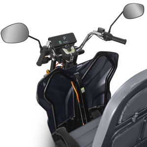 Voltarom Hercules, Motor 3900W, 72V, 120Ah, pana la 120km autonomie, viteza maxima 25km pe ora, Triciclu Electric VT5 Fara permis, Gri - Img 4