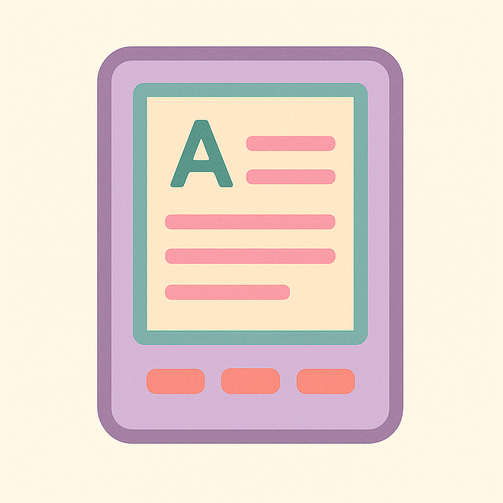 E-Book reader