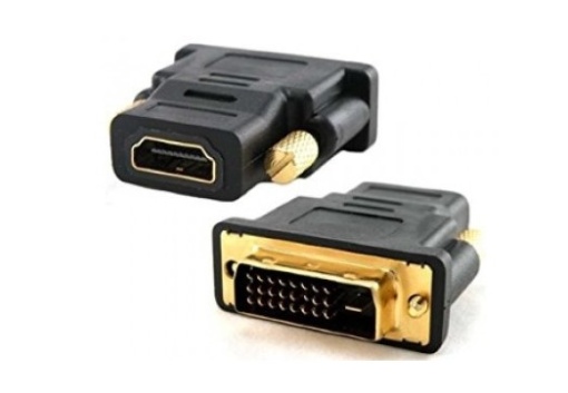Adapter E-Green DVI-D Dual Link (M) - HDMI (F) crni