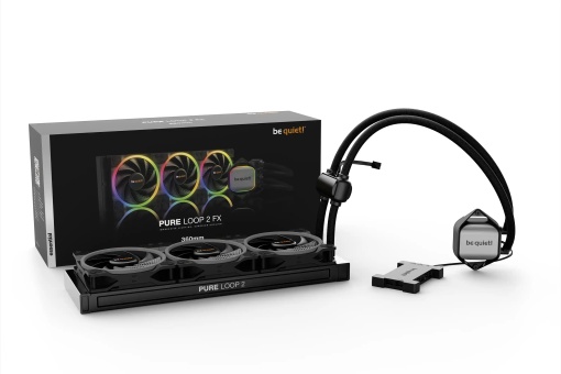 CPU Vodeno hladjenje Be quiet RGB Pure Loop 2 FX 360mm BW015 (AM4,AM5,1700,1200,2066,2011)