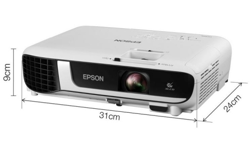 Epson EB-W51 Projector, WXGA, 3LCD, 4000 lumen, 16.000:1, 2W speaker, HDMI, USB, VGA, poklon torba V11H977040