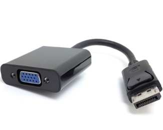 FAST ASIA Adapter-konvertor DisplayPort (M) - VGA (F) crna *