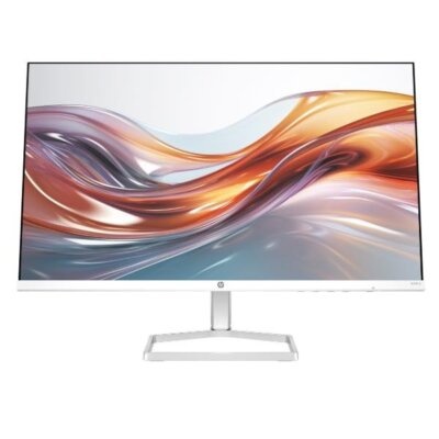 HP consumer 23.8" IPS AG Flat FHD 1920x1080@100Hz Monitor with Speakers, 16:9, 1500:1, 300cd/m², 5ms, 178°/178°, 1 HDMI 1.4, 1 VGA, 2x2W, Tilt, White/Silver, 1yw, HP S5 524sa 94C36AA