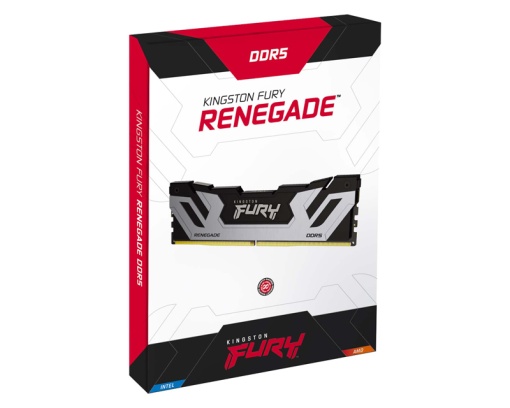 KINGSTON CUDIMM DDR5 48GB (2x24GB kit) 8400MT/s KF584CU40RSK2-48 FURY Renegade Silver XMP *