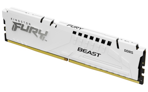 Kingston DDR5 16GB 5200MHz CL36 DIMM [FURY Beast] White EXPO KF552C36BWE-16