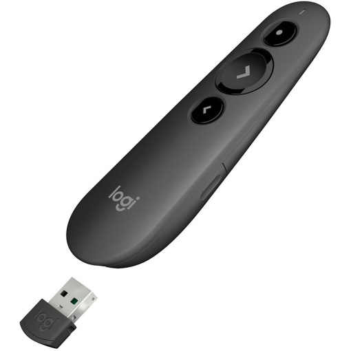 LOGITECH R500s Laser Presentation Remote - GRAPHITE - 2.4GHZ/BT - EMEA 910-005843