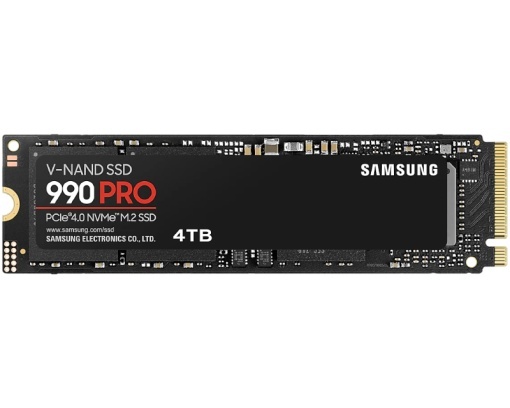SAMSUNG 4TB M.2 NVMe MZ-V9P4T0BW 990 Pro Series SSD *