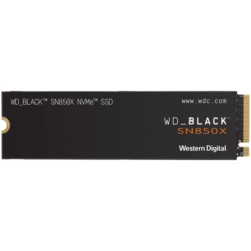 SSD WD Black SN850X 4TB M.2 2280 PCIe Gen4 x4 NVMe, Read/Write: 7300/6600 MBps, IOPS 1200K/1100K, TBW: 2400 WDS400T2X0E-00BCA0 *