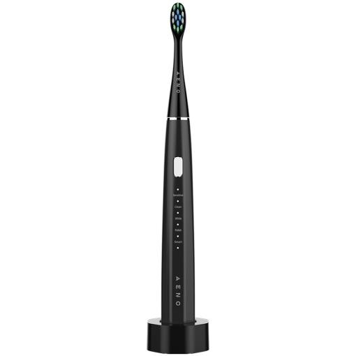 AENO SMART Sonic Electric toothbrush, DB2S: Black, 4modes +8 smart, wireless charging, 46000rpm, 90 days without charging, IPX7 ADB0002S