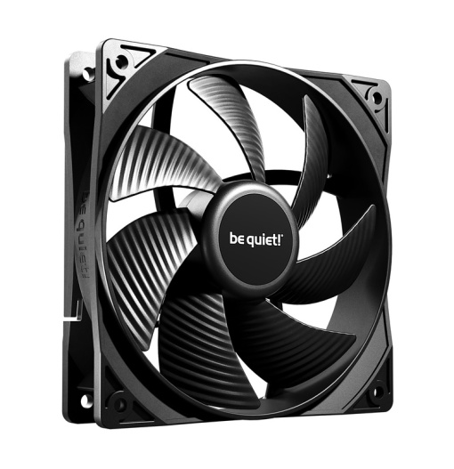 be quiet! Pure Wings 3 120mm PWM, Fan speed up to 1600rpm, Noise level 25.5 dB, 4-pin connector PWM, Airflow (49.9 cfm / 84.8 m3/h) BL105
