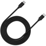 CANYON UC-12, cable 100W, 20V/ 5A, typeC to Type C, 2M with Emark, Power wire :20AWG*4C,Signal wires :28AWG*4C,OD4.5mm, PVC ,black CNS-USBC12B