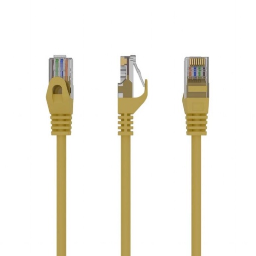 Gembird Patch Cable, U/UTP Cat.5e, Yellow, 3m PP12-3M/Y