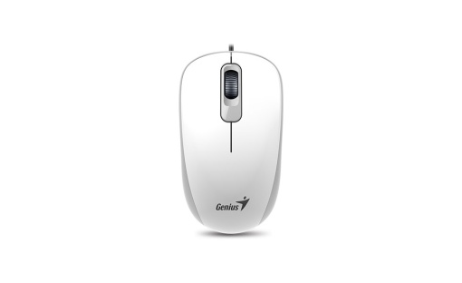 GENIUS DX-110 USB Optical beli miš *
