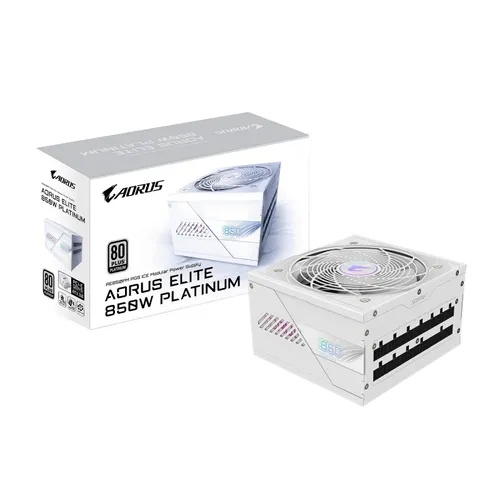 Gigabyte AORUS ELITE P850W 80+ Platinum Modular PCIe 5.0 ICE GP-AE850PM PG5 ICE