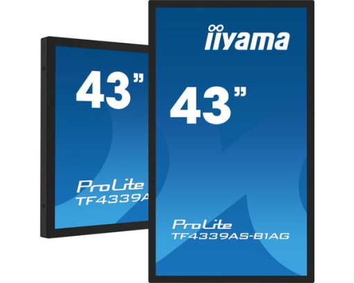 IIYAMA Prolite TF4339AS-B1AG Business Monitor - 108 cm (42.5"), 4K UHD (3840x2160), IPS LED, 60Hz, 8ms, 500 cd/m² TF4339AS-B1AG