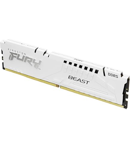 Kingston DDR5 64GB (2x32GB) 6000MHz CL36 DIMM [FURY Beast] White EXPO KF560C36BWEK2-64 *