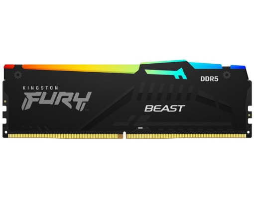 KINGSTON DIMM DDR5 16GB 6000MT/s KF560C36BBE2A-16 FURY Beast RGB EXPO *
