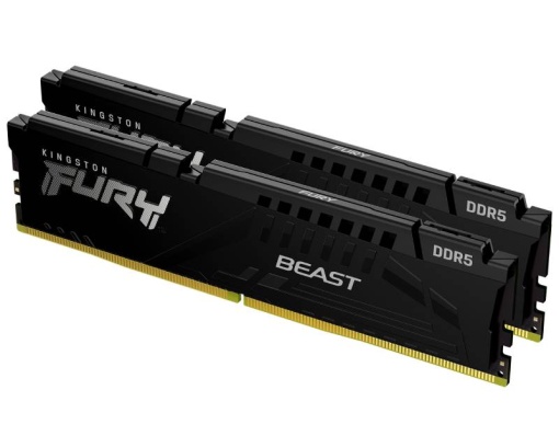 KINGSTON DIMM DDR5 64GB (2x32GB kit) 6000MT/s KF560C36BBEK2-64 FURY Beast EXPO *