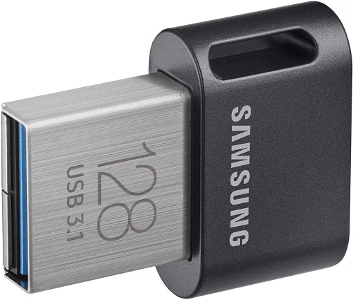 Samsung 128GB USB Flash Drive, USB 3.1, FIT Plus, Read up to 400MB/s, Black MUF-128AB/APC
