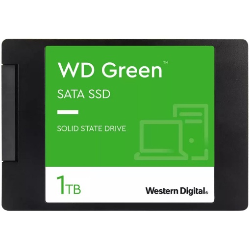 SSD WD Green (2.5'', 1ТB, SATA 6Gb/s) WDS100T3G0A-00BJG0