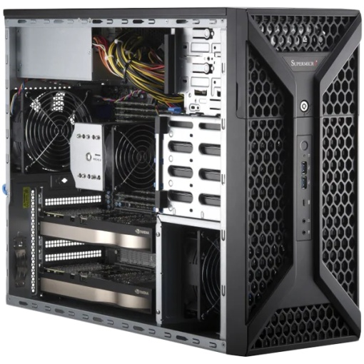Supermicro SYS-531A-I, Intel W5-2435, 32GB DDR5, 960GB M.2 NVMe, 4TB SATA HDD, 1x 1GbE BaseT, 1x 10GbE BaseT, 1200W Single Platinum PSU, TPM, 3YR Warranty AS-531A-I-OTO-232