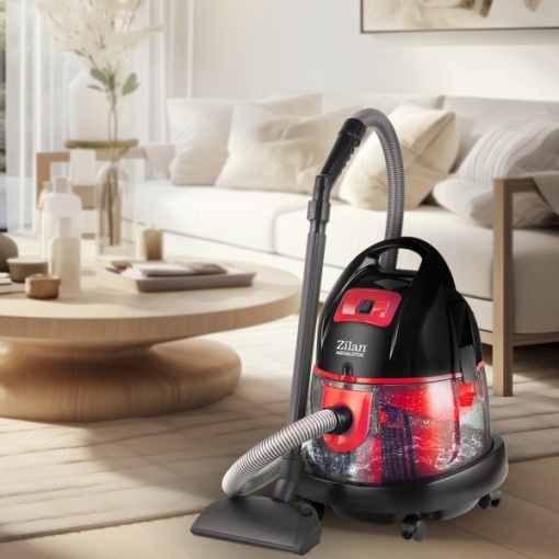 Zilan ZLN8945 RD Usisivač 2u1 za suvo i mokro usisavanje 2000W, 8L, Crven