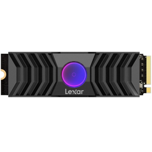 1TB High Speed PCIe Gen5 x4 M.2 NVMe up to 12,000 MB/s read and 11,000 MB/s write, RGB FAN heatsink LNM1090001T-RNANG