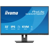 32" IPS panel, 2560x1440, 350 cd/m2, USB-C Dock (LAN/95W PD/DP-OUT, KVM), USB 3x3.2+1xC, 1ms MPRT, 15cm height adj stand, HDMI, DisplayPort, Speakers XUB3297QSNP-B1