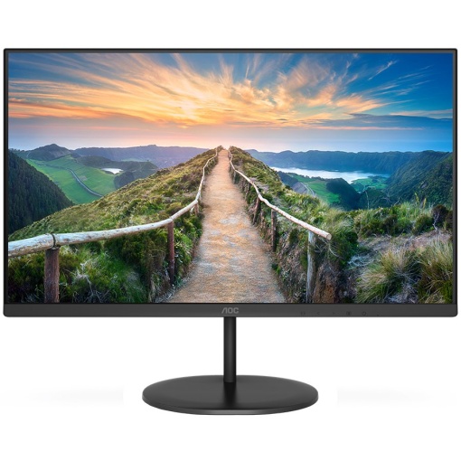 AOC Monitor LED U27V4EA 27" 4K, 3840x2160, IPS, 1000:1, 20M:1, 4 ms, 60Hz, HDMI, DP, Speakers, Adaptive Sync, Tilt, 3y U27V4EA