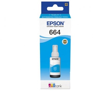 Epson T6642 EcoTank Cyan ink bottle C13T66424A *