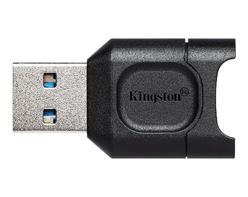 Kingston Card reader, USB 3.2 Gen.1, MicroSD UHS-I and UHS-II, MobileLite Plus microSD MLPM