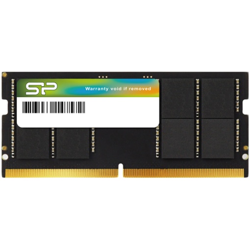 Silicon Power DDR5-4800 32GB DRAM DDR5 SO-DIMM Notebook 32GBx1, On-Die Error Correction Code, 32 bit channels per module SP032GBSVU480F02