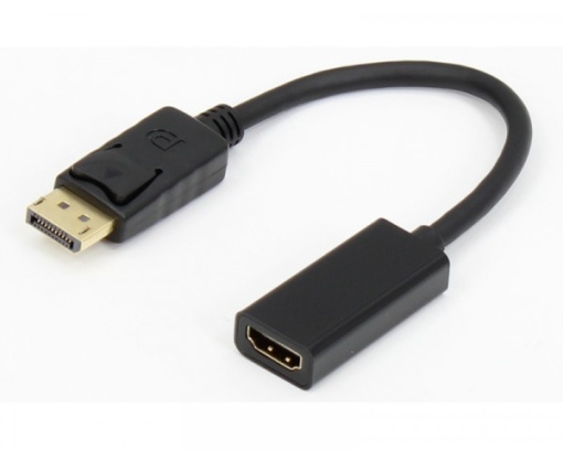 Adapter E-Green DisplayPort 1.4 (M) - HDMI 2.0 (F) kabl 20cm crni *