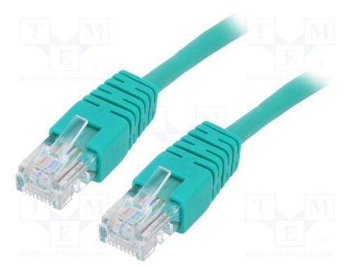 Gembird Patch Cable, U/UTP Cat.5e, Green, 2m PP12-2M/G