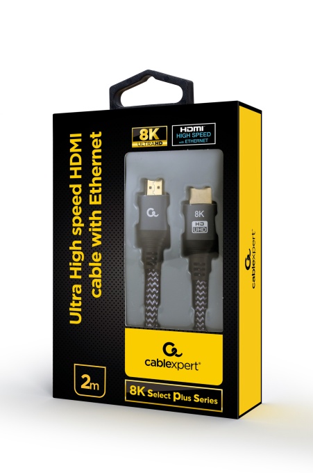 Gembird Ultra High speed HDMI cable with Ethernet, 8K select plus series, 2 m CCB-HDMI8K-2M