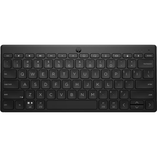 HP HP 355 Compact Multi-Device Bluetooth Keyboard, Bluetooth 5.2, YU, Black 692S9AA
