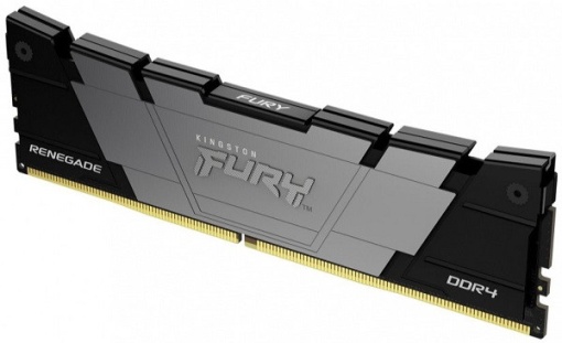 Kingston DDR4 8GB 3200MHz [FURY RENEGADE], Non-ECC UDIMM, CL16 1.35V, 288-Pin 1Rx8, w/Heatsink, XMP KF432C16RB2/8
