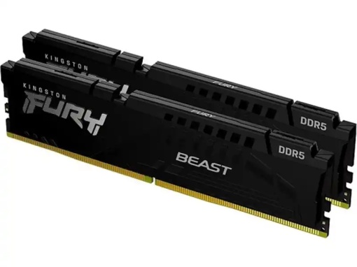 Memorija DDR5 32GB (2x16GB) 6000MHz Kingston Fury Beast KF560C36BBE2K2-32