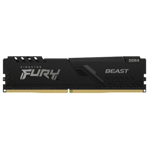 RAM DDR4 8GB 3200MHz Kingston Fury Beast Black KF432C16BB/8